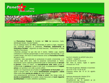 Tablet Screenshot of floricolturapanetto.it